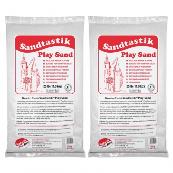 150 lb (68 kg) Play Sand in Sparkling White